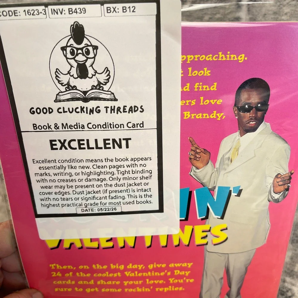 Vtg Cool Celebrity Valentine Postcard Book Lot Spice Girls‎ Backstreet Boys Y2K
